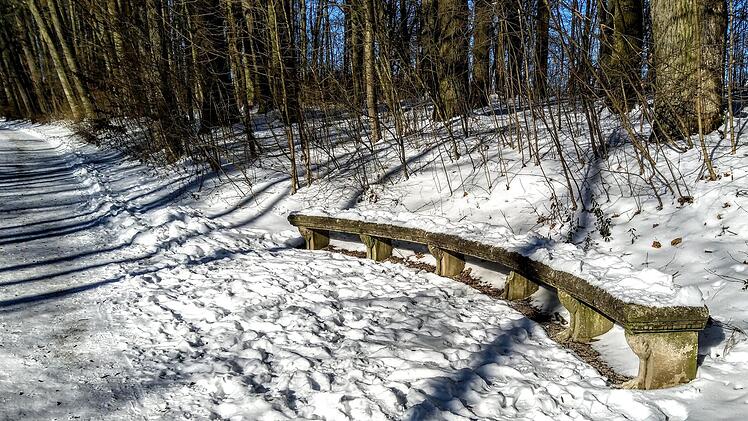 Winter-Impressionen im PArk von Schloss RosenauFoto: Jochen Berger