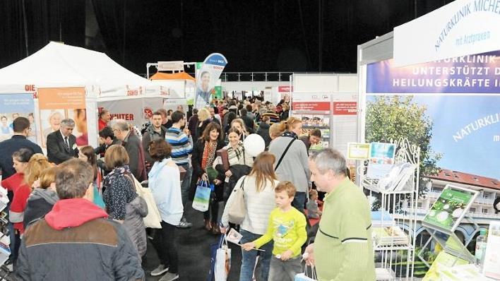 Die Gesundheitsmesse findet in der Brose-Arena statt. Foto: Steffen Marx