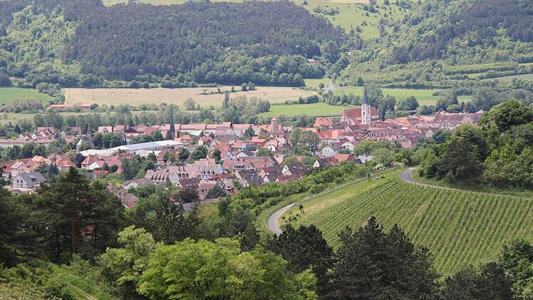 Blick auf Hammelburg