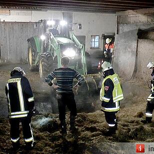 Brand in landwirtschaftlichem Betrieb in Wagenhausen