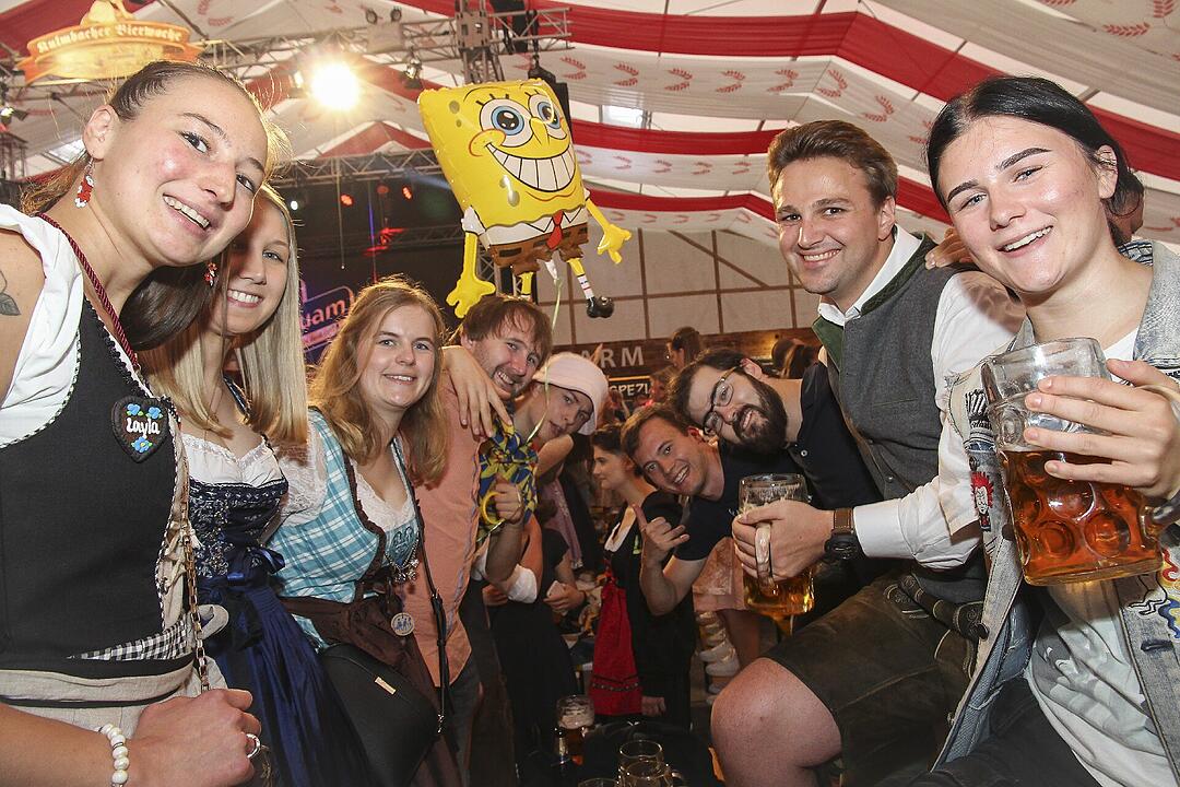Für Partystimmung sorgten die "Stoapfälzer Spitzbuam"