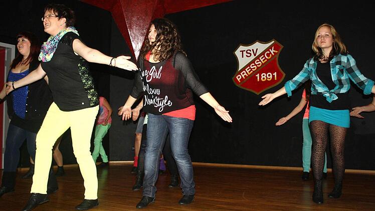 Die Crazy-Dancers des TSV Presseck.
