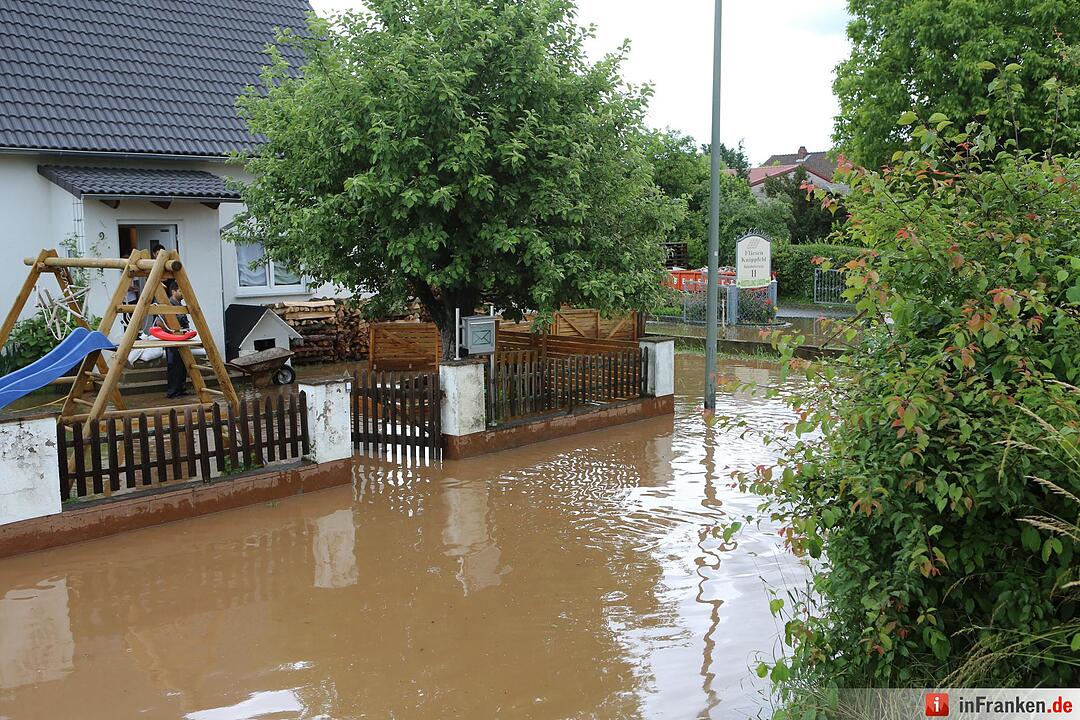Hochwasser Landkreis Bamberg III - Oberhaid