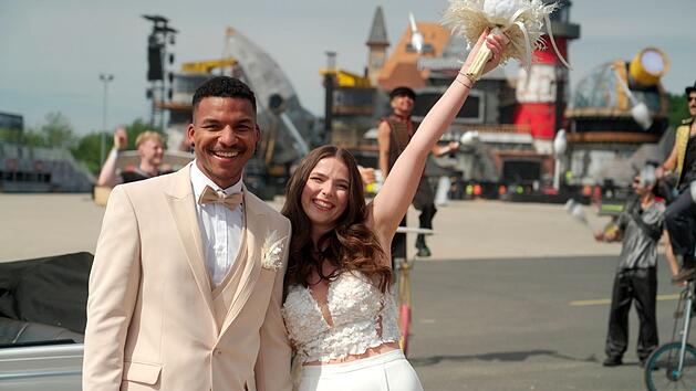 In der eigenen Kirche des Parookaville darf jedes Jahr ein Paar heiraten. Viele andere P&auml;rchen lassen sich dort inoffiziell trauen.
