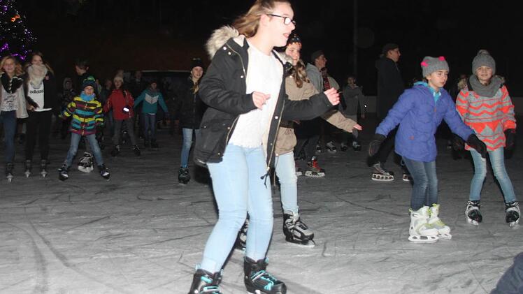 Impressionen von der Eisdisco Foto: Dagmar Besand