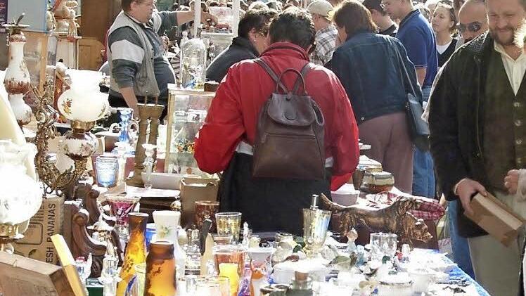 Zum 15. Mal veranstaltet der Bürgerverein Bamberg-Mitte mit der Unterstützung des Stadtmarketing Bamberg den Antikmarkt.  Foto: Stadtmarketing