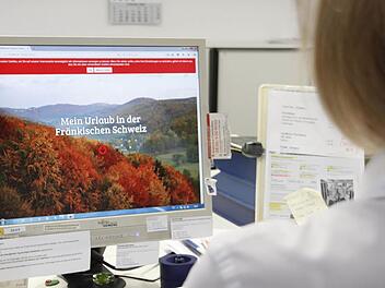 Die Vorteile der Online-Buchungen sind bei den Vermietern in der fränkischen Schweiz noch nicht angekommen.  Foto. Andreas Oswald