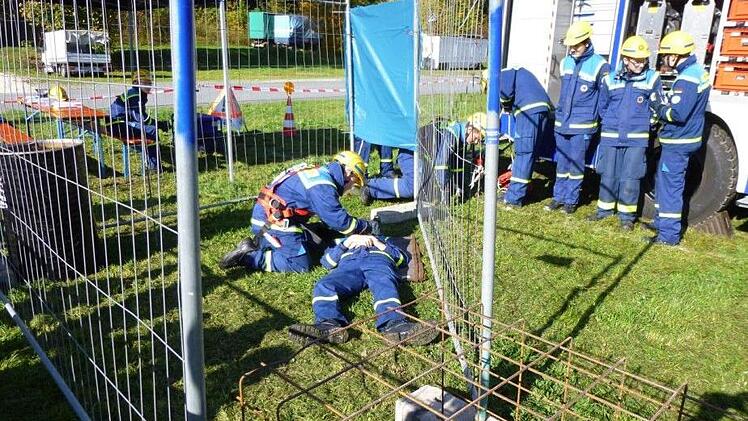 Impressionen vom THW-Wettkampf. Foto: Haju Badura