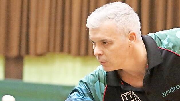 Yevgeniy Christ war der Pechvogel gegen Gr&uuml;nwettersbach. Der ansonsten sehr zuverl&auml;ssige Punktelieferant des TTC Wohlbach verlor sein Doppel und seine beiden Einzel jeweils knapp. Foto: Horst Marr