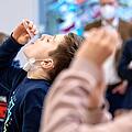 Coronavirus - Tests an einer Grundschule