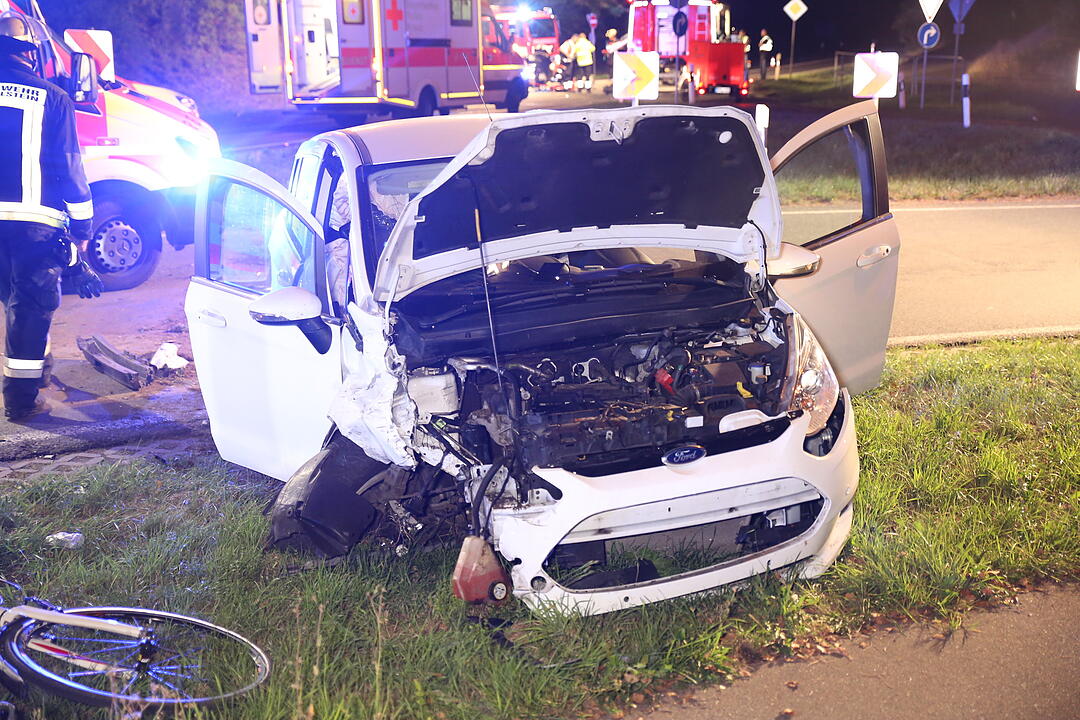 Vier Schwerverletzte bei Unfall nahe Wendelstein