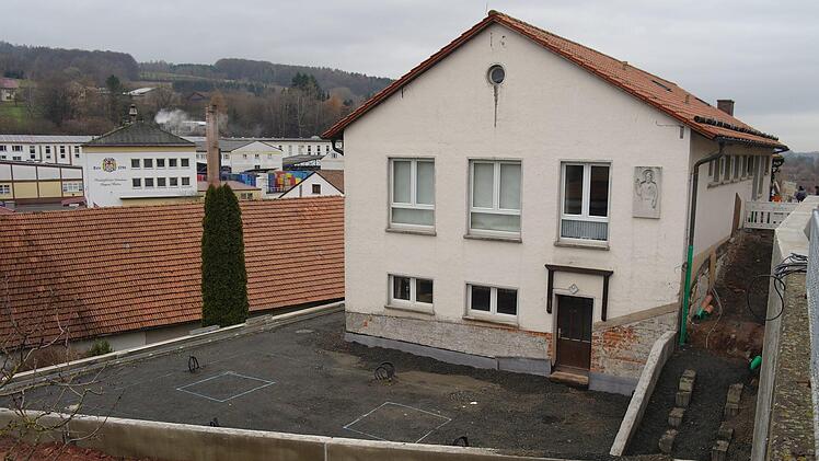 Im Frühjahr soll die Außenanlage des Josefsheims fertig gestellt werden. Foto: Stephanie Elm