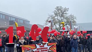 Bamberger Bosch-Belegschaft im Warnstreik - "heiße Woche" der IG Metall läuft