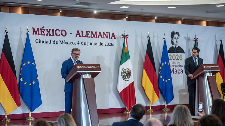 Au&szlig;enminister Wadephul in Mexiko