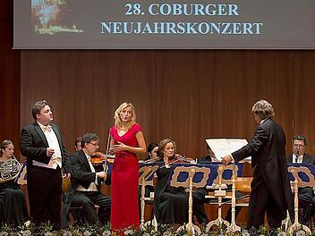 Das 28. Coburger Neujahrskonzert mit dem "Alt-Wiener Strauß-Ensemble" am 6. Januar war das letzte seiner Art.  Foto: Archiv/Albert Höchstädter