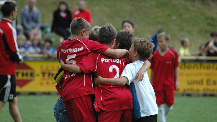 "Portugal" jubelt über den Sieg.