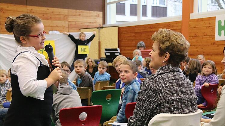 Feierstunde für die neue Rektorin Monika Hügel Foto: Gerd Schaar