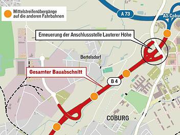 Hier wird ab dem 29. März bis Mitte Oktober auf dem Nordring gebaut. Grafik: Klaus Heim