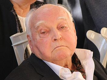 Otto Waldrich beim Neujahrsempfang der Stadt Coburg im Januar 2017. Foto: Simone Bastian