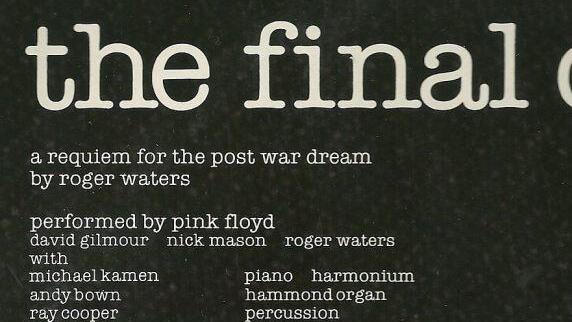 Bown-Credits auf dem 1983er Floyd-Album "The final cut"
