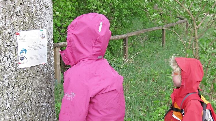 Durch Wiesen und Wälder - die Action Rallye erfordert Geschick und Spürsinn. Foto: privat
