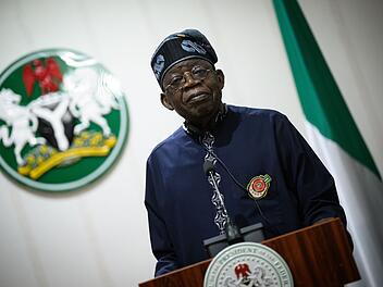 Nigerias Pr&auml;sident Bola Ahmed Tinubu