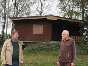 Die Naturfreunde Presseck haben resigniert und den traditionellen Kerwa-Frühschoppen auf der Naturfreundehütte in Schnebes abgesagt. Denn ein Nachbar blockiert die Zufahrt zur Hütte. Foto: Sonja Adam
