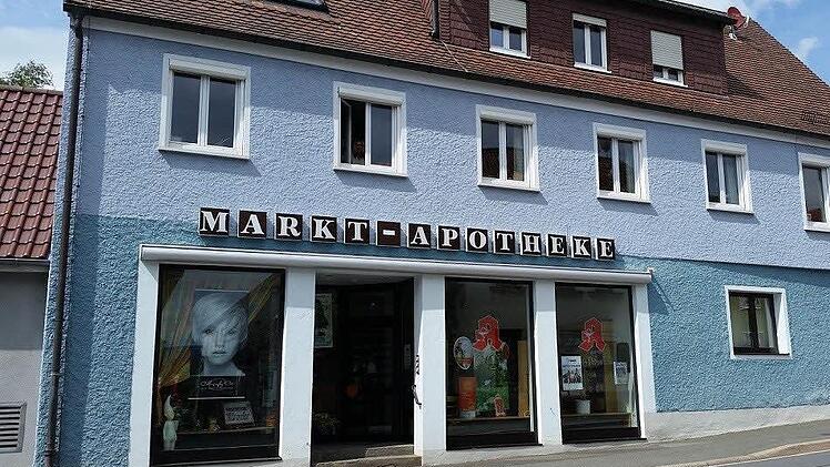 Die heutige Markt-Apotheke in der Bahnhofstraße. Foto: privat