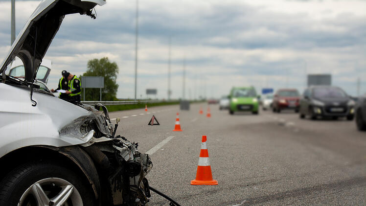 Auffahrunfall auf der A70