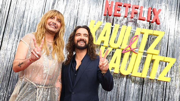 Netflix hat die vierte Staffel der Doku-Serie "Kaulitz & Kaulitz" rund um die Tokio-Hotel-Musiker Bill (links) und Tom Kaulitz best&auml;tigt.