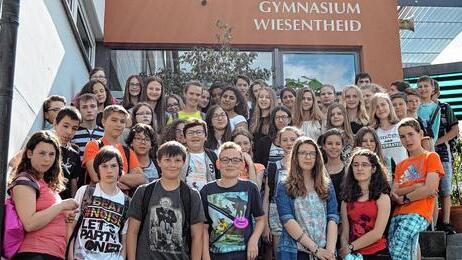 26 Sch&uuml;ler aus Caen zu Gast in Wiesentheid