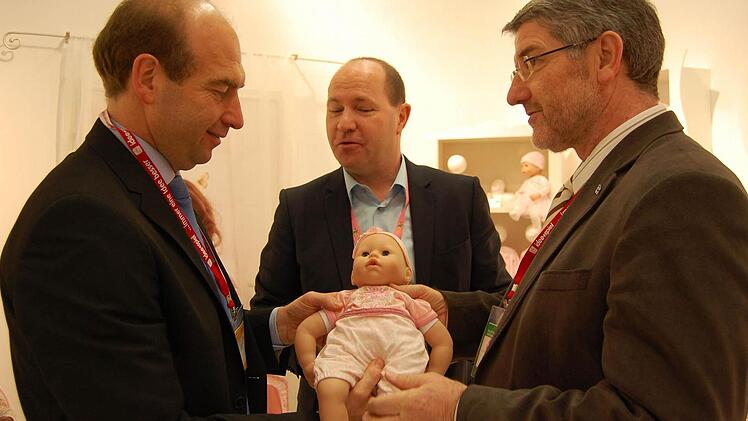 Links: Martin Schmitz, Wirtschaftsförderer des Landkreises Coburg