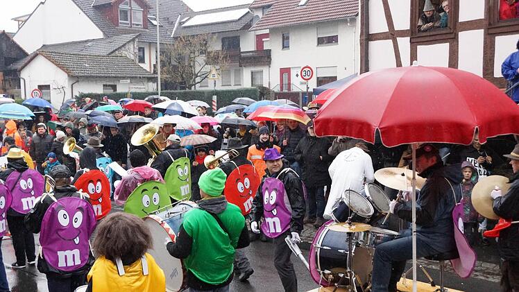 Faschingszug in Diebach. Foto: Arkadius Guzy