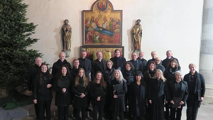 Der Chor Ensemble Vokal Münnerstadt unter Leitung von Peter Rottmann gibt heuer wieder ein Adventskonzert. Foto: Peter Rottmann