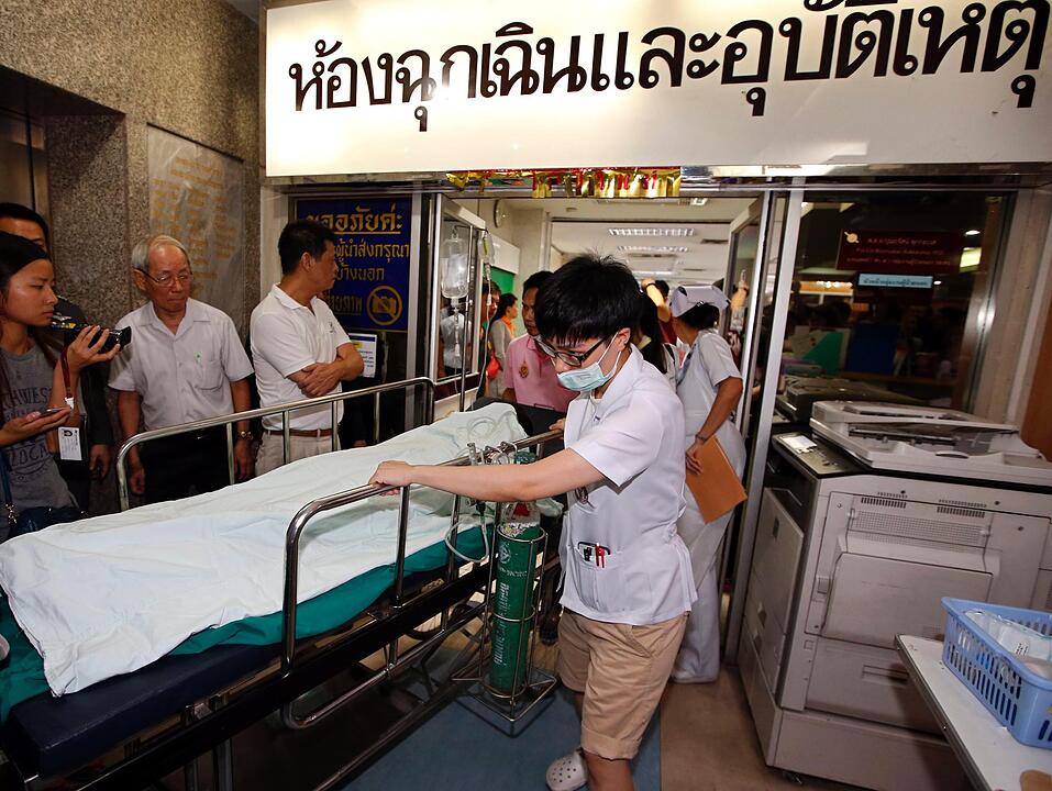 Scores of casualties reported as explosion rocks central Bangkok