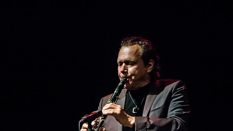 "Itz's Jazz": Impressionen vom Gastspiel des Ensembles Quadro Nuevo im Landestheater CoburgFoto: Jochen Berger