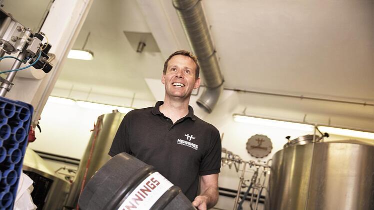 Hat das Fass ins Rollen gebracht: Braumeister Tim Hennings