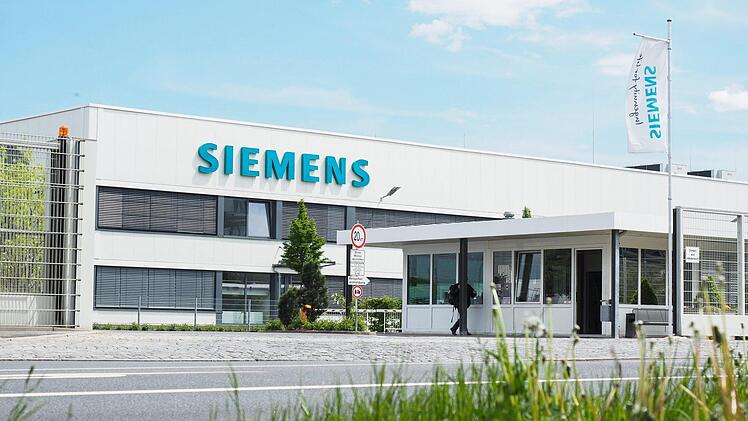 Ein Werk des Elektronikkonzerns Siemens in Fürth Foto: Nicolas Armer, dpa