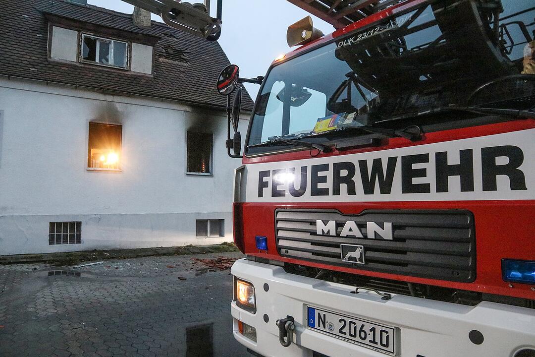Brandkatastrophe in Nürnberg: Fünf Tote bei Wohnhausbrand
