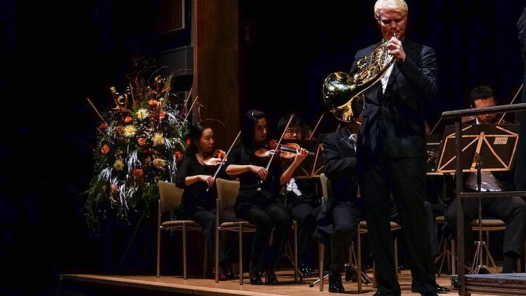 Begeisterte mit dem Horn: Christian Eß