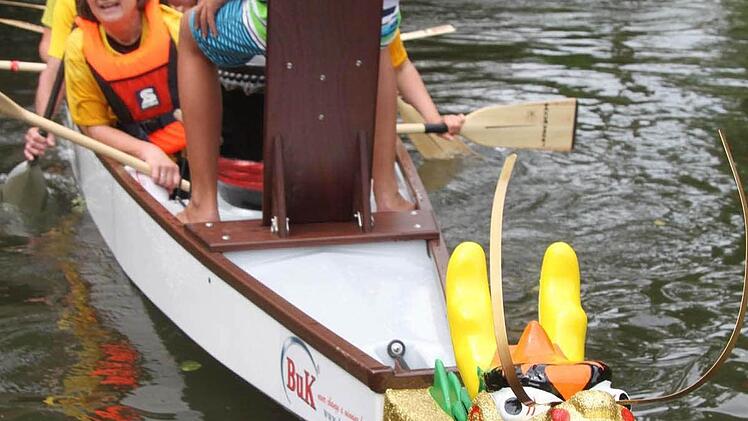 Geschlagene Hofer Drachen. Foto: Sonja Adam