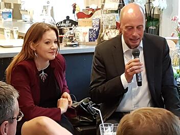 Wolfgang Tiefensee suchte das Gespräch mit den Vertretern der Kommunalpolitik. Foto: Marco Meißner