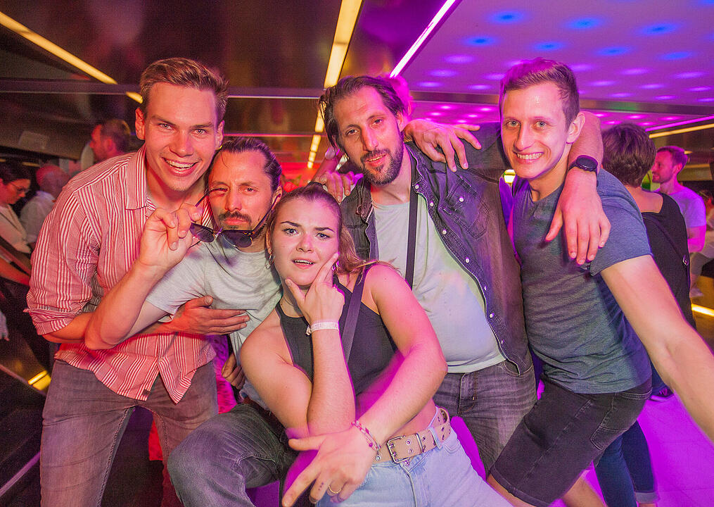 Bayern 3 Partyschiff in Fürth