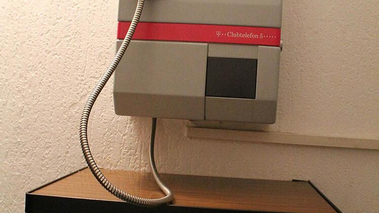 Das Telefon im Gasthof Dinkel