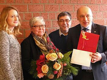 Eva Müller, Mathilde Dotterweich, Heiner Neuner und Fritz Kroder (v. l.)  Foto: Gitti Kempf