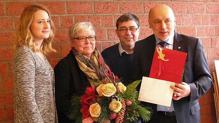 Eva Müller, Mathilde Dotterweich, Heiner Neuner und Fritz Kroder (v. l.)  Foto: Gitti Kempf