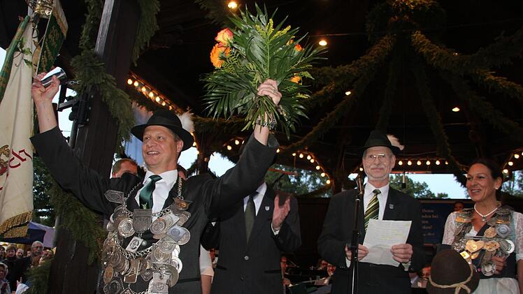Bei der Proklamation zum Kronacher Freischießen. Foto: Veronika Schadeck