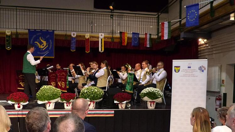 Die Sankt Iwaner Blaskapelle. Foto: Klaus-Peter Wulf