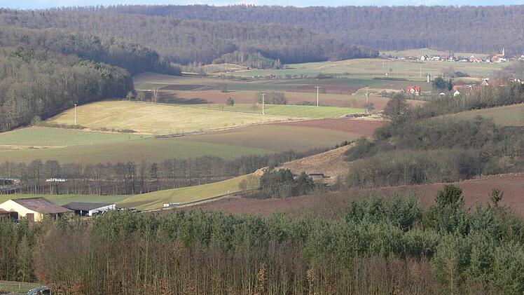 Der Steigerwald bei Untersteinbach, Gemeinde Rauhenebrach.  Foto: FT-Archiv