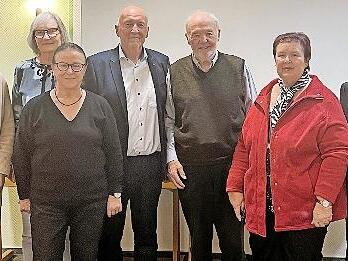 Ehrungen standen beim BLLV an: (von links) Annabell Fleischmann, Barbara Wittmann, Maria Greubel, Wolfgang Wittmann, Klaus Dietrich, Anneliese Albert, Norbert Sturm